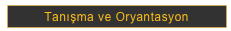 Tanışma ve Oryantasyon